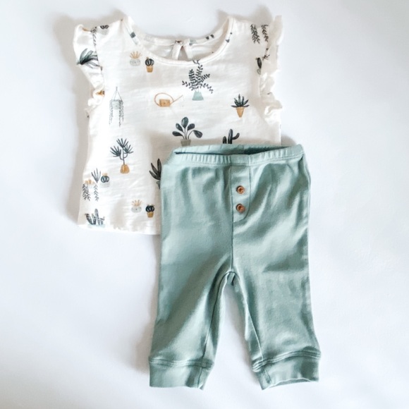 Little Co. by Lauren Conrad Ruffle Top and Pants - Picture 2 of 3